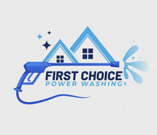 Logo for First Choice Power Washing
