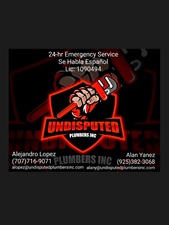 Logo for Undisputed Plumbers, Inc.