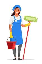 Logo for CKW Cleaning Service