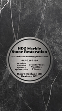 Logo for HDZ Marble Stone Restoration