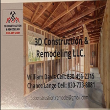 3D Construction & Remodeling, LLC logo