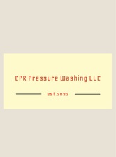 Logo for CPR Pressure Washing, LLC