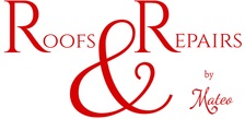 Logo for Roofs & Repairs by Mateo
