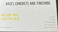 Logo for Arces Concrete And Finishing