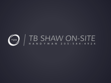 Logo for TB Shaw On-Site