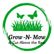 Logo for Grow -N- Mow