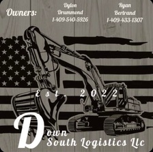Logo for Down South Logistics