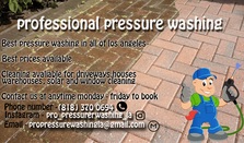 Logo for Pro Pressure Washing LA - Unlicensed Contractor