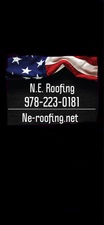 Logo for N.E. Roofing