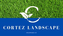 Logo for Cortez Landscaping - Unlicensed Contractor