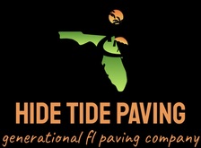 Logo for HIGH TIDE PAVING