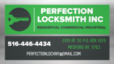 Logo for PERFECTION LOCKSMITH INC.