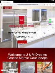 J&M Dreams Granite and Marble Countertops logo