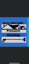 Logo for Burns Affordable Pressure Washing