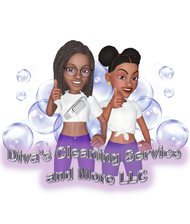 Logo for Diva's Cleaning Services and More, LLC