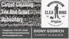 Logo for Ultipro Carpet Cleaning Services