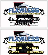 Logo for Flawless Pressure and Soft Washing Services