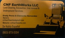 Logo for CNF Earthworks