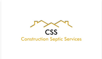 CSS Construction Septic Services logo