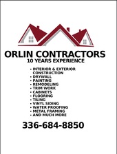 Logo for Orlin Contractors