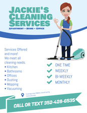 Jackie's Cleaning Services logo