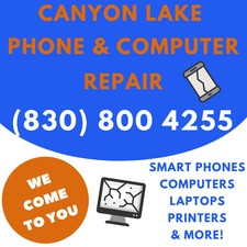 Logo for Canyon Lake Phone and Computer Repair