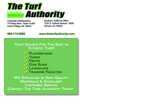 The Turf Authority logo