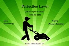 Logo for Perfectlee Lawn's