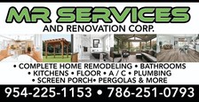 Logo for MR Services and Renovation, Corp.