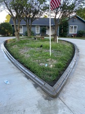 Logo for B & T Custom Curbing & More LLC