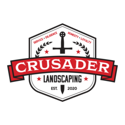 CRUSADER LANDSCAPING logo