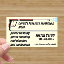 Logo for Ceruti's Pressure Washing & More