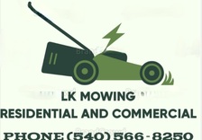 Logo for Lk mowing
