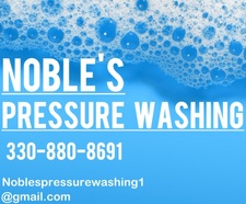 Logo for Noble's Pressure Washing