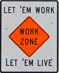 Work Zone Construction Inc. logo