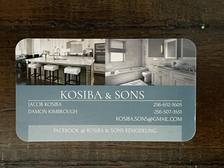 Logo for Kosiba & Sons Remodeling LLC