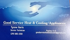 Logo for Good Service Heating & Cooling, LLC
