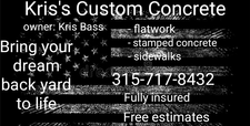 Avatar for Kris's Custom Concrete