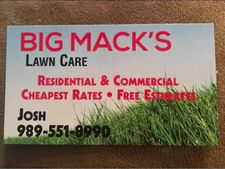 Avatar for Big Mack's Lawn care