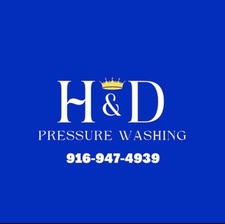 Logo for H&D Pressure Washing