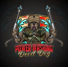 Logo for Devil Dog Power Washing