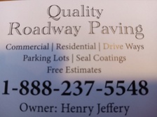 Logo for Quality Roadway Paving