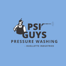Logo for PSI Guys Pressure Washing