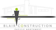 Logo for Blair Construction PNW