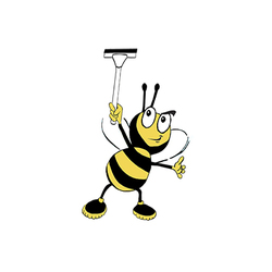 Squeegee Bee logo