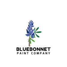 Logo for Blue Bonnet Paint Co