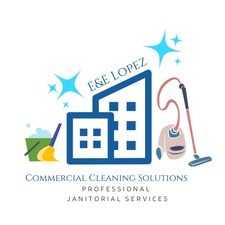 Logo for E & E Lopez Commercial Cleaning Solutions