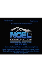 Noel Construction & Seamless Gutters logo