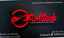 Logo for ROLLTECH CUSTOM PAINTING