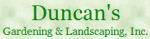 Duncan's Gardening & Landscaping, Inc. logo